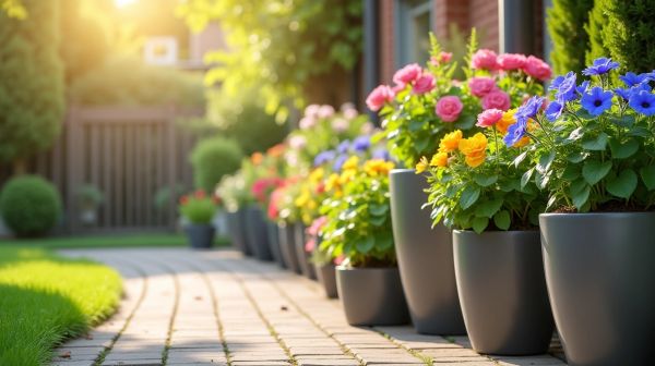 Choisissez la bonne jardinière plastique pour sublimer votre extérieur